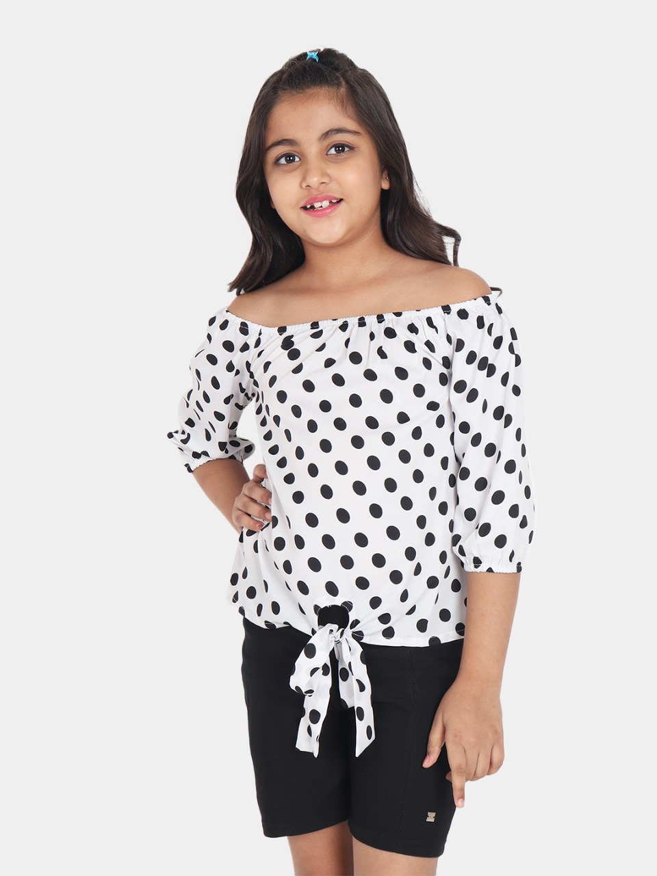 Girls Polka Dot Top (2)